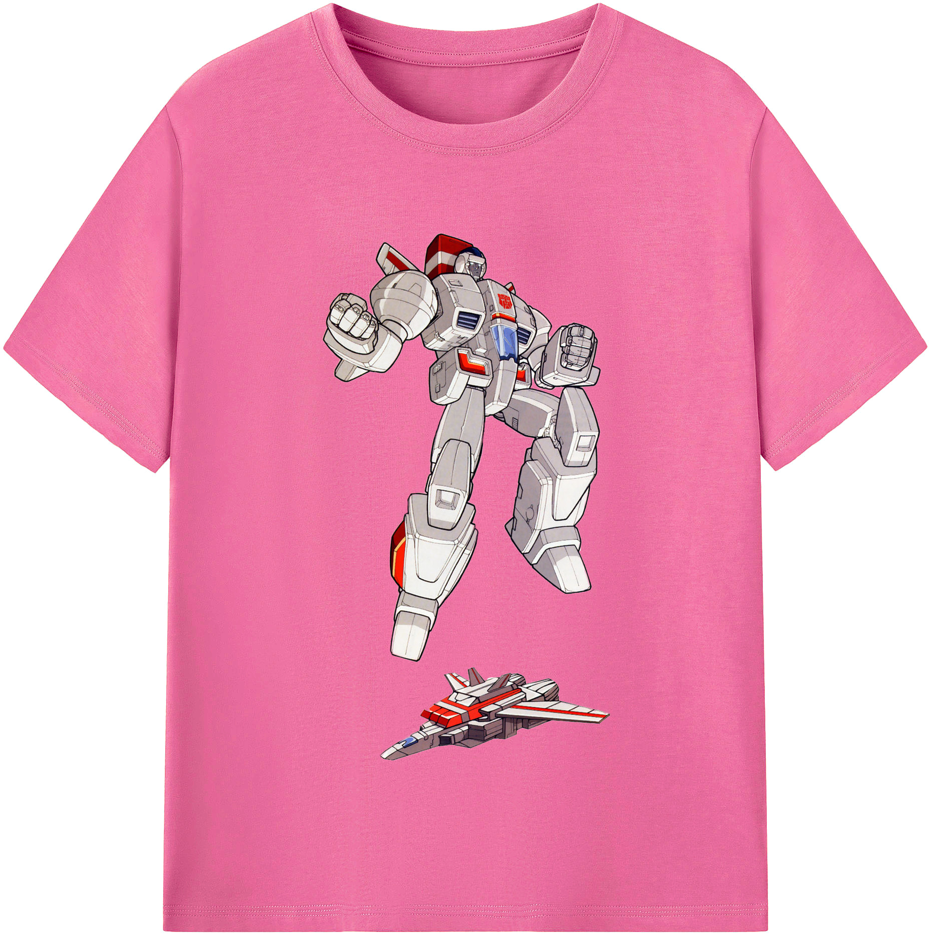 （画像用）  レディースカジュアルプリントTシャツ（綿100％）